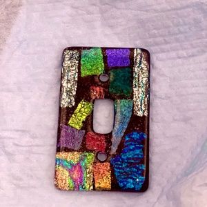Light Switch Cover - Glass Art (Fused Glass)